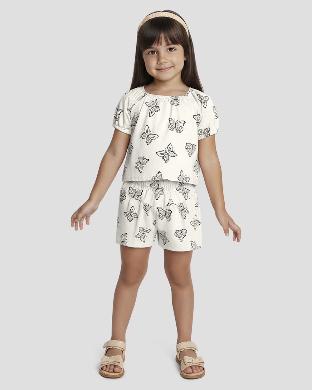 Foto do produto Conj blusa e short 46177
