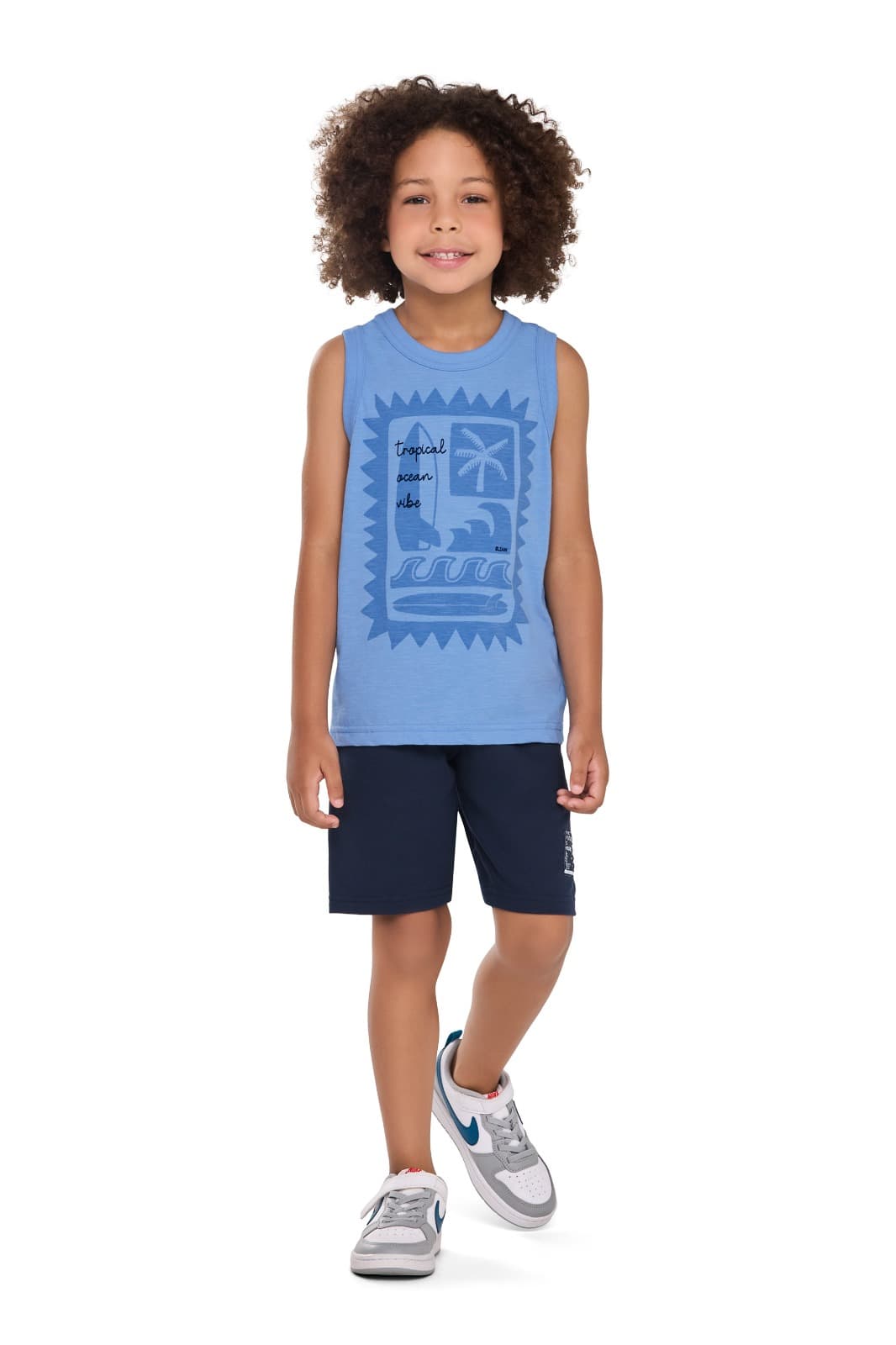 Foto do produto Conj machao e bermuda moletinho 241479